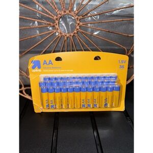 AA Batteries 36pk Alkaline Battery - up&up: Household Single-Use 1.5V Batteries‎